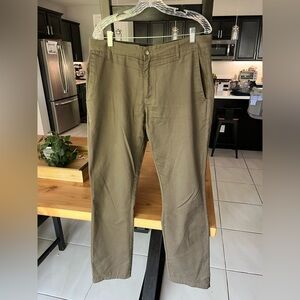 Volcom dark khaki pants